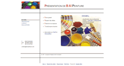 Desktop Screenshot of bmpeinture.com